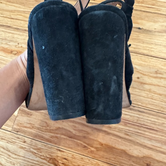 Madewell suede high heel sandals - Picture 3 of 5